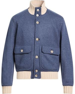 Fedeli Jacket Cashmere - Blue