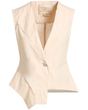 ALESSIA SANTI Tailored Vests - Natural