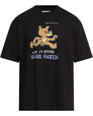 DOMREBEL T-Shirts - Black