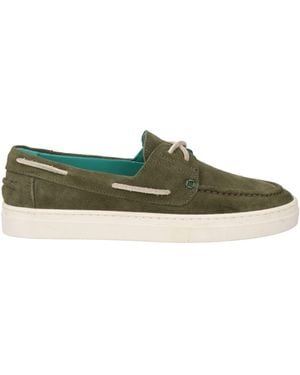 Barbati Military Loafers Leather - Green