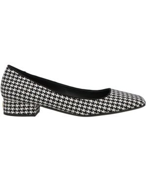 Dolce & Gabbana Ballet Flats Virgin Wool, Viscose - Black