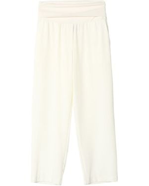 Manila Grace Cropped Trousers - White