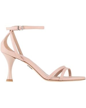 Sergio Levantesi Blush Sandals Leather - Pink