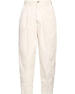 Myths Ivory Trousers Pima Cotton, Elastane - White