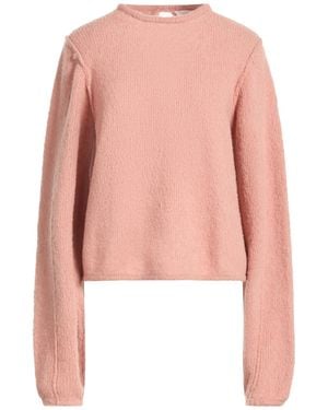 SOLOTRE Blush Sweater Wool, Cashmere, Nylon - Pink