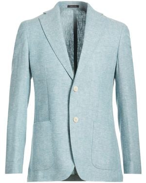 BRERAS Milano Blazer Linen, Cotton - Blue
