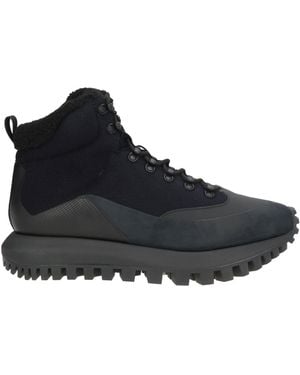 Emporio Armani Ankle Boots Textile Fibres, Synthetic Material - Black