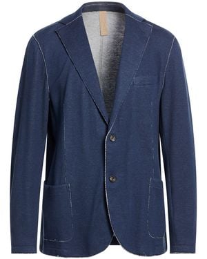 Eleventy Blazer Cotton, Cashmere, Polyester, Polyurethane - Blue