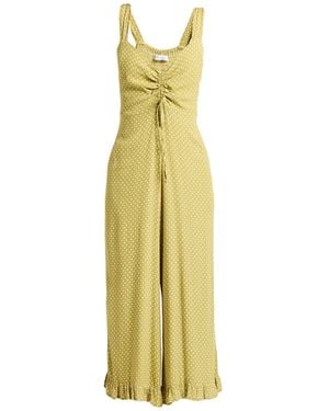 Faithfull the Brand Lime Jumpsuit Rayon - Metallic