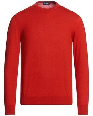 Drumohr Sweater Cashmere - Red