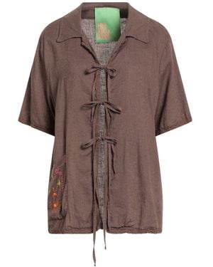 LOU LOU BELLE VILLE PARIS Shirt - Brown