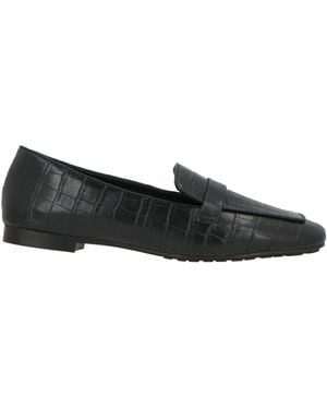 SEBAS. Loafers Leather - Black