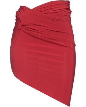 Jacquemus Midi Skirt Viscose, Polyester, Elastane - Red