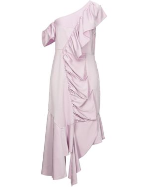 Isabelle Blanche Midi Dress - Pink