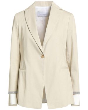 Fabiana Filippi Blazer Cotton, Ecobrass - Natural