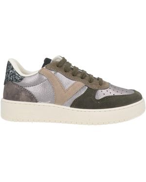 Victoria Dark Sneakers Leather - Brown