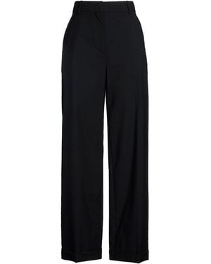 KENZO Trousers Virgin Wool, Cotton, Elastane - Black