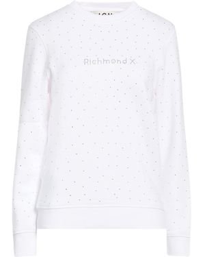 Richmond X Sweatshirt Cotton - White