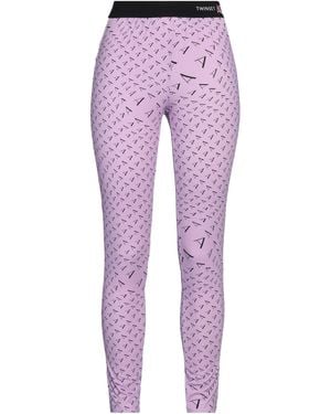 Twinset Leggings - Purple