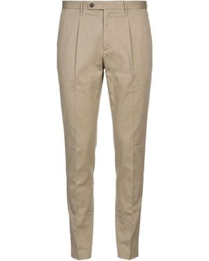 Michael Coal Pants Cotton, Polyester, Elastane - Natural