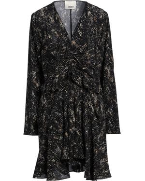 Isabel Marant Mini Dress Silk, Elastane - Black