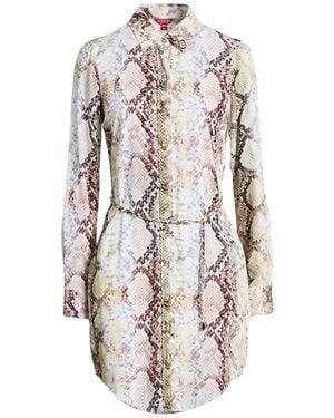 Guess Mini Dress Viscose - White