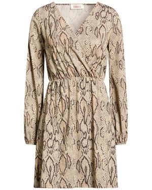 Kontatto Mini Dress Polyester, Polyamide, Elastane - Natural