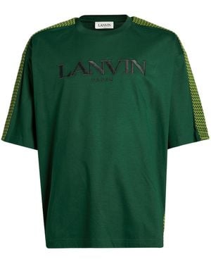 Lanvin T-Shirt Cotton - Green
