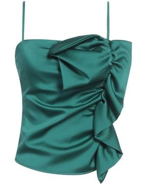 Rinascimento Top Polyester, Elastane - Green