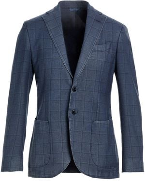 Luigi Bianchi Blazer Wool - Blue