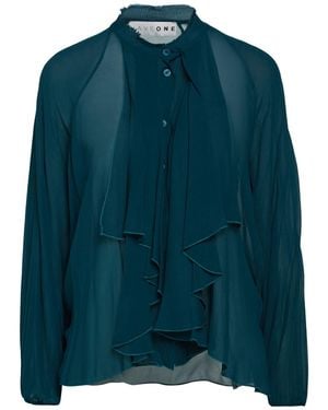 Haveone Shirt Viscose - Green