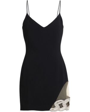 David Koma Mini-Kleid - Schwarz