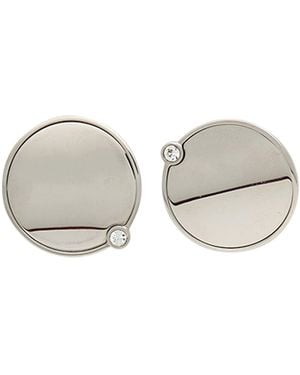 MM6 by Maison Margiela Earrings Brass - Grey