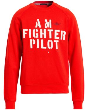 Aeronautica Militare Sweatshirt Cotton - Red