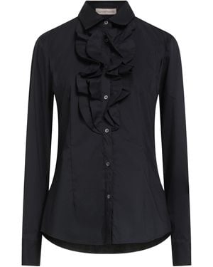 Camicettasnob Shirt Cotton, Polyamide, Elastane - Black