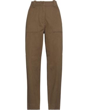 Weekend by Maxmara Military Pants Cotton, Elastane - Natural