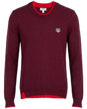 KENZO Pullover - Rojo