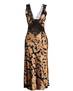 Liviana Conti Midi Dresses - Metallic