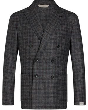 Paoloni Slate Blazer Virgin Wool - Gray