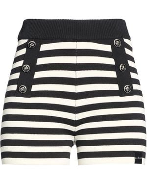John Richmond Shorts & Bermuda Shorts Viscose, Nylon - Black