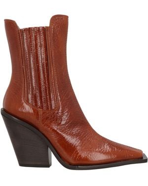 Le Silla Ankle Boots Leather - Brown