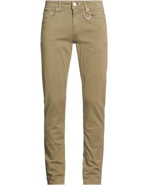 Tramarossa Military Trousers Cotton, Modal, Polyester, Polyurethane - Natural