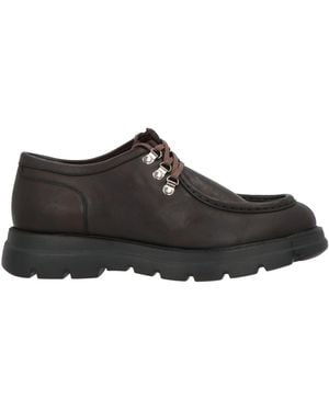Hundred 100 Dark Lace-Up Shoes Leather - Brown