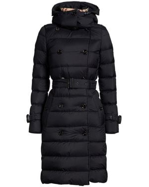 Burberry Plumífero Y Acolchado - Negro