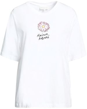Maison Kitsuné T-Shirt Cotton - White