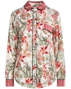 Shirtaporter Shirt Viscose, Elastane - White