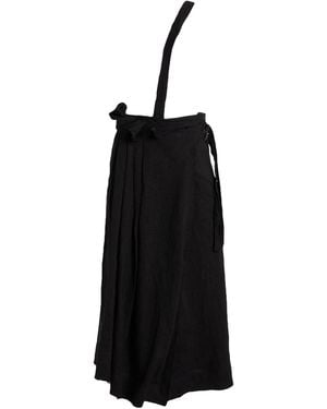 Isabel Benenato Midi Skirt - Black