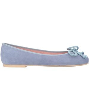 Pretty Ballerinas Ballet Flats - Blue