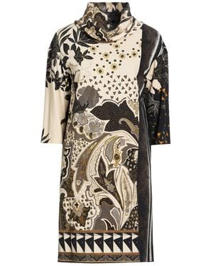 Etro Dark Mini Dress Viscose, Modal, Elastane - Green