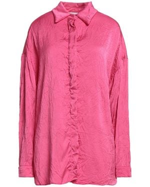 Gaelle Paris Fuchsia Shirt Polyester - Pink